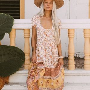 Spell & Gypsy portobello road babydoll midi xs